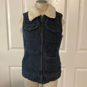 Guide Series corduroy sherpa lined vest XS